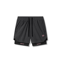 Core 2-in-1 Shorts : Graphite Gray