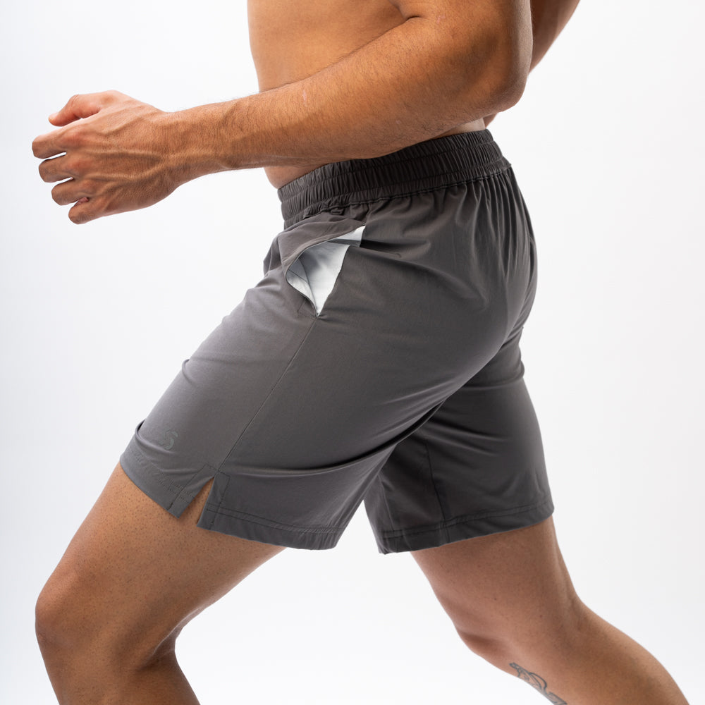 Training Shorts - Mercury Gray 5"