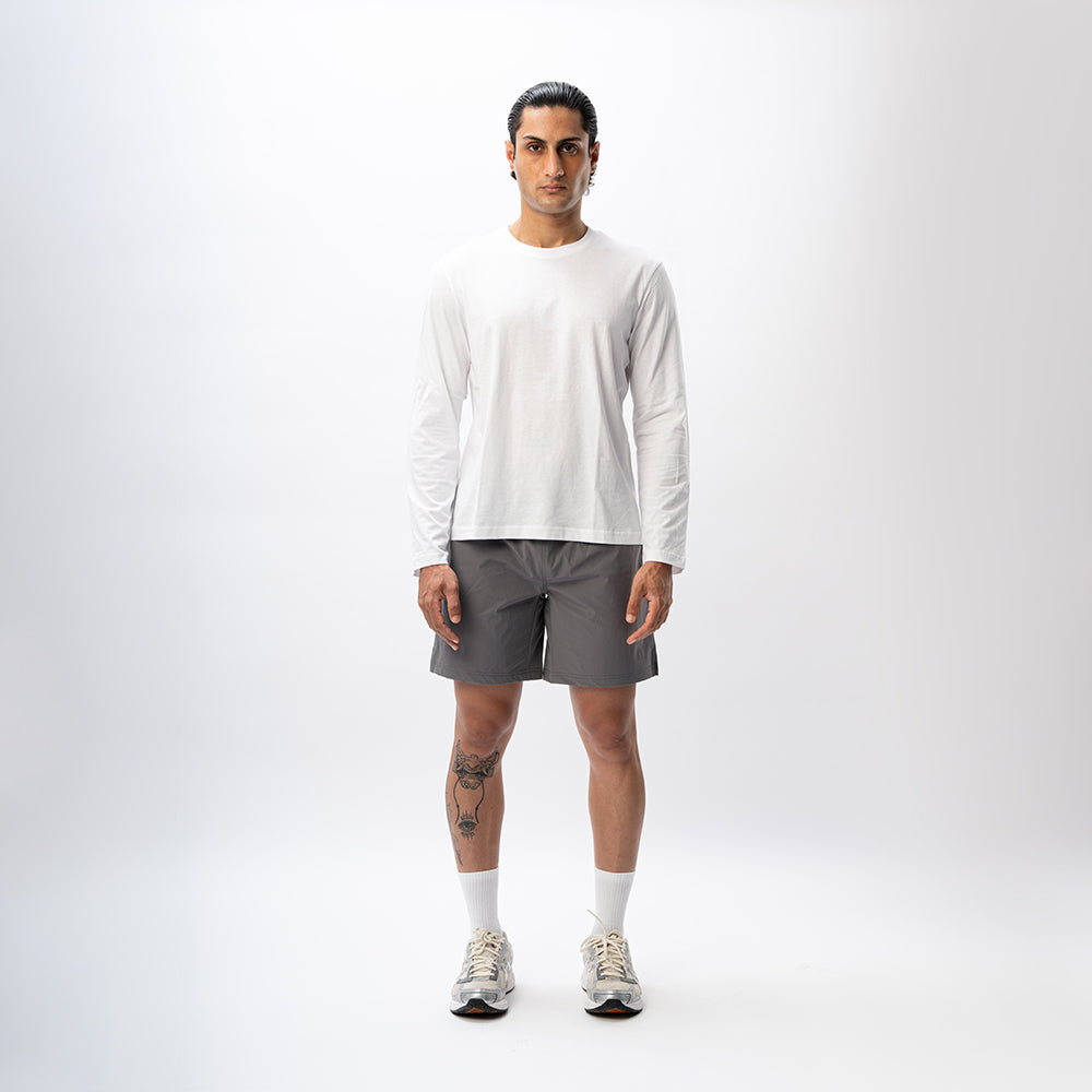 Training Shorts - Mercury Gray 7"