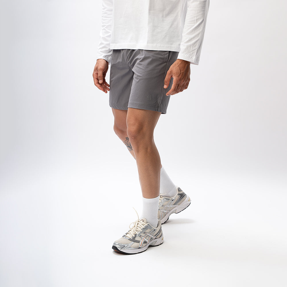 Training Shorts - Mercury Gray 7"