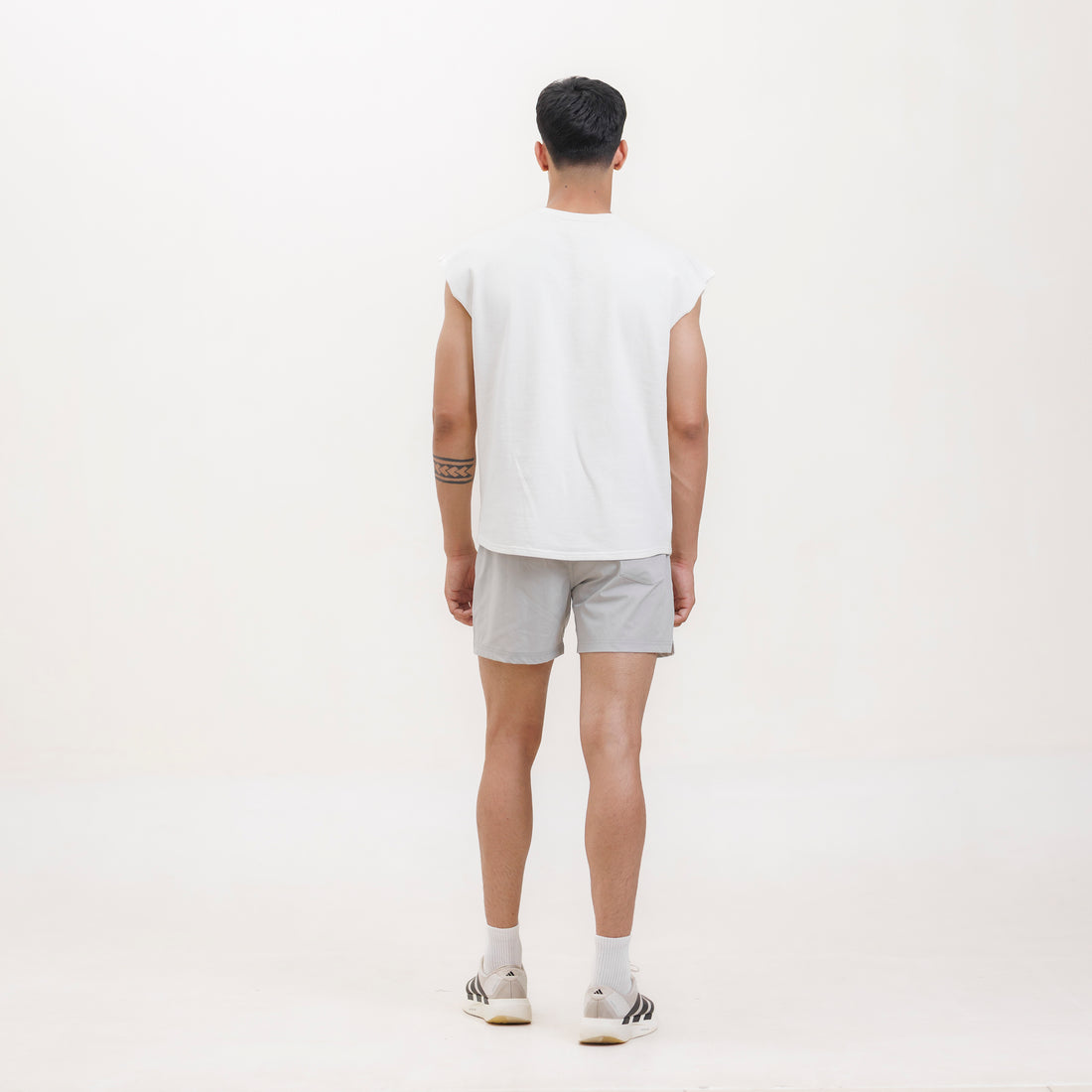 Training Shorts- Vapor Gray 5"