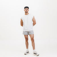 Training Short Shorts- Vapor Gray 3.5"
