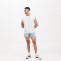 Training Short Shorts- Vapor Gray 3.5"