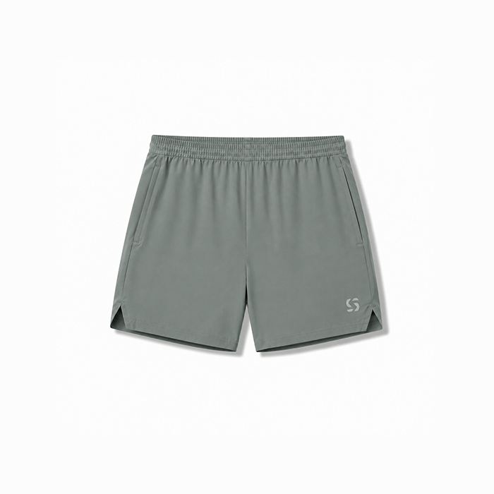 Training Shorts- Moss Olive 7"