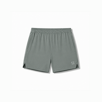 Training Shorts- Moss Olive 7"