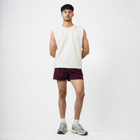 Training Short Shorts - Deep Plum 3.5"