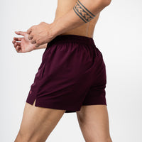 Training Short Shorts - Deep Plum 3.5"