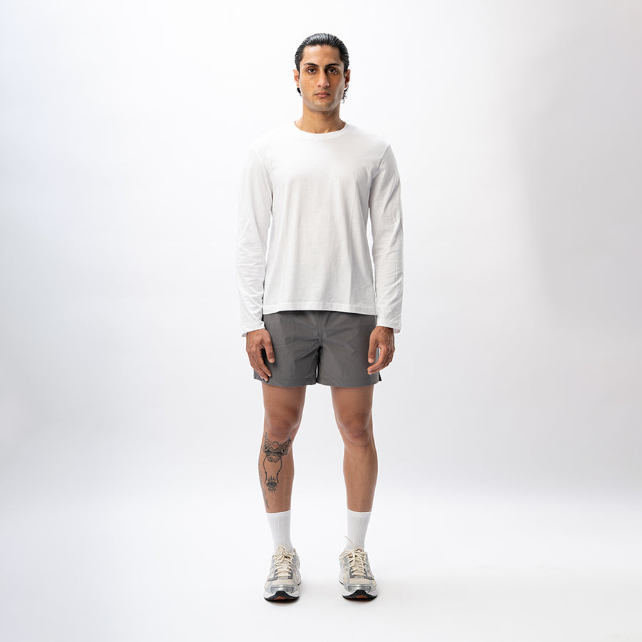 Training Shorts - Mercury Gray 5"