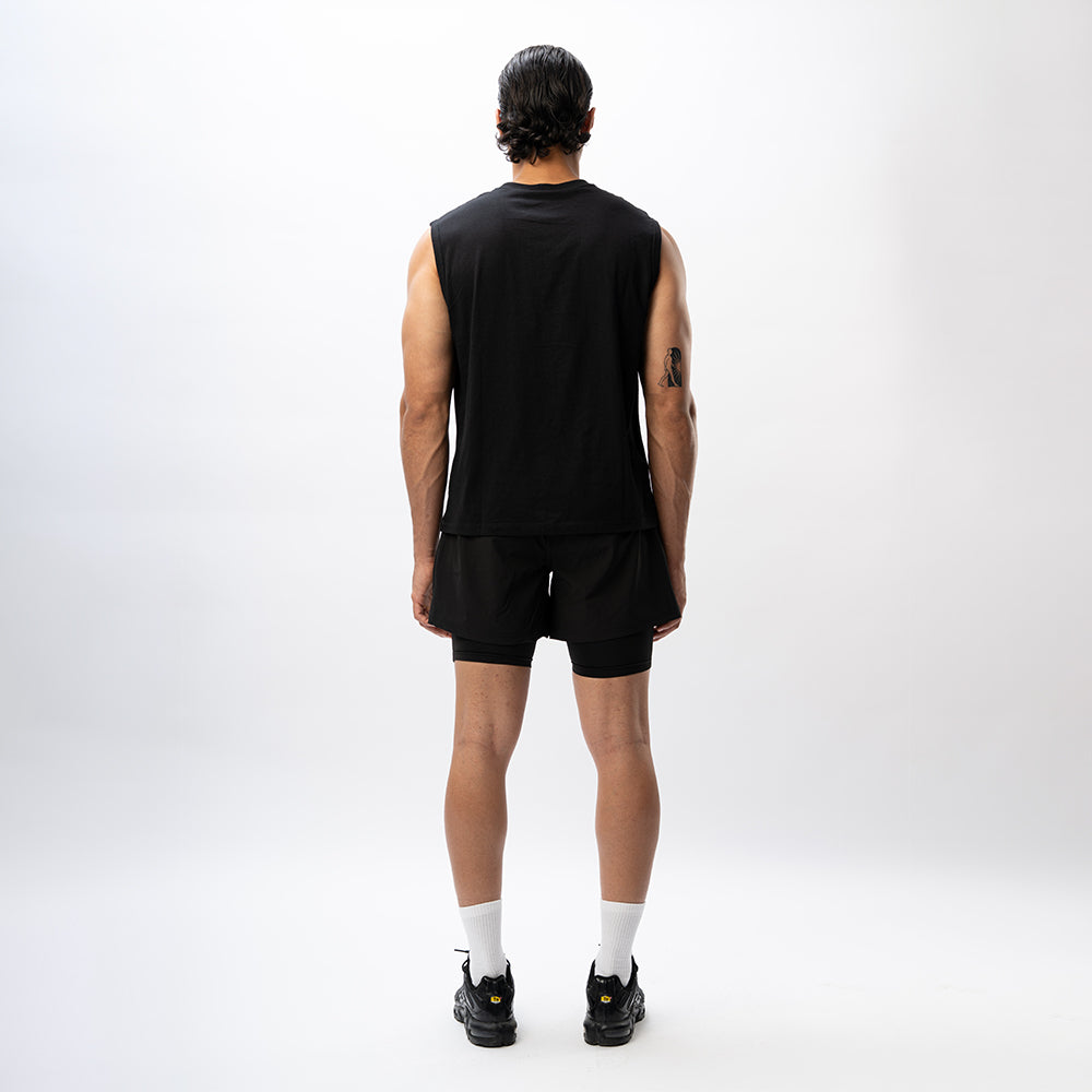 Core 2-in-1 Shorts : Onyx Black