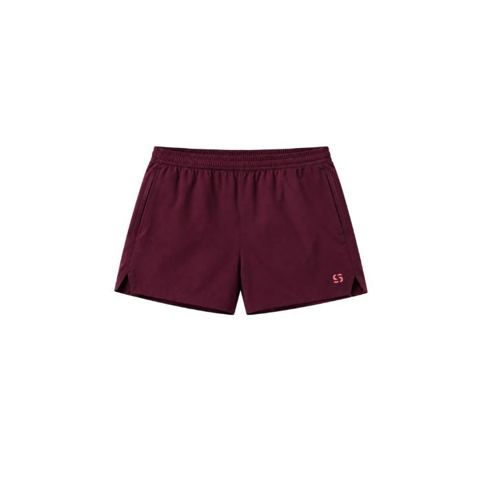Training Shorts- Deep Plum 5"