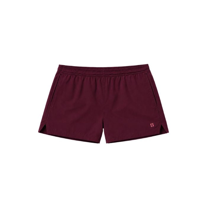 Training Short Shorts - Deep Plum 3.5"